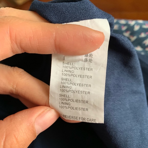 FRNCH Bird Print Mini Skirt in Size Medium - Picture 4 of 5